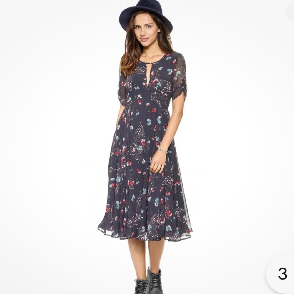 Free People Bonnie Midnight
Combo Dress Size 2 MSRP: $168.00